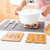 5 PCS Cute Cartoon Kitchen Table Protect Wood Cup Pad Heat Insulation Coaster Mat, Random Style Delivery