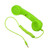 3.5mm Plug Mic Retro Telephone Anti-radiation Cell Phone Handset Receiver(Green)