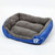 Candy Color Four Seasons Genuine Warm Pet Dog Kennel Mat Teddy Dog Mat, Size: S, 433210cm (Dark Blue)