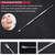 6 in 1 Dental Tool Set (Stainless Steel Probe + Hoe-shaped Dentist + Sickle Dentist + Tooth Stain Rejection Device + Dental Tweezers + Mouth Mirror)