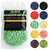 Blue Zoo 100g / Pack Depilatory Wax Hair Removal Solid Hard Wax Beans Body Hair Epilation Beauty Makeup, with the Wax Heater Machine Use (HC1811) (Black)
