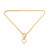 Pet Collars Pet Neck Strap Dog Neckband Snake Chain Dog Chain  Solid  Metal Chain Dog CollarLength:60cm (Gold)