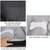 Dog Bone Pattern Big Soft Warm Kennel Pet Dog Cat Mat Blanket, with Rattan Mat & Blanket Size: S, 604515cm (Grey White)