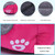 Candy Color Four Seasons Genuine Warm Pet Dog Kennel Mat Teddy Dog Mat, Size: S, 433210cm (Orange)