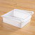 Drawer Style Fridge Preservation Layer Storage Rack (White)