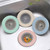 4 PCS Kitchen Drain Floor Drain Garbage Filtering Anti Blocking Flip Grade Drain Cleaning Basket, Diameter: 11cm,  Random Color Delivery