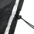 Anti-UV Waterproof Dust-proof 210D Oxford Cloth Folding BBQ Protective Cover Outdoor Gas Charcoal Electric Barbeque Grill Cover, Size: 145*61*117cm(Black)