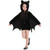 Halloween Costume Children and Women Bat Vampire Clothing Stage Performance Cosplay Clothing, Size:S, Bust: 82cm, Clothes Long: 62cm, Suggested Height:120-135cm