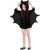 Halloween Costume Children and Women Bat Vampire Clothing Stage Performance Cosplay Clothing, Size:S, Bust: 82cm, Clothes Long: 62cm, Suggested Height:120-135cm
