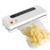Household Commercial Food Vacuum Plastic Packaging Machine Sealer Closer Machine, UK Plug(Black)