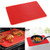 Multi-function Silicone Barbecue Pad / Food Pad(Red)