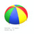 3.6m Children Outdoor Game Exercise Sport Toys Rainbow Umbrella Parachute Play Fun Toy with 8 Handle Straps for Families / Kindergartens / Amusement Parks