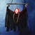 Halloween Electric Luminous Skeleton Hanging Head Induction Props Haunted House Decorations Toys