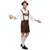 Halloween Costume Men Beer Costume Oktoberfest Suits England Style Stage Performance Cosplay Clothing, Size:L, Bust: 100cm, Waistline: 99cm, Clothes Length: 69cm, Long Pants: 50cm