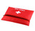 2 PCS Portable First Aid Kit with Bag, Includes Sanitizing Pads, Gauzes, Scissors,Band-aids and Tweezers, Random Color Delivery