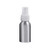 Refillable Glass Fine Mist Atomizers Aluminum Bottle, 50ml(White)