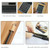 Office Supplies Business Style Leather Document Folder with 30-pages A4 Note Pad & Calculator (Blue)