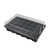 2 PCS Seedling Tray Sprout Plate 24 Holes Nursery Pots Tray Lids Box For Gardening Bonsai Mini Greenhouse Nursery Plate Three Sets