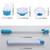 Multi-function Tub and Tile Scrubber Cordless Power Spin Scrubber Power Cleaning Brush Set for Bathroom Floor Wall, US Plug