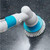 Multi-function Tub and Tile Scrubber Cordless Power Spin Scrubber Power Cleaning Brush Set for Bathroom Floor Wall, US Plug