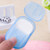 5 PCS Disposable Portable Travel Boxed Confetti Soap Mini Soap Paper, Random Color Delivery