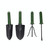 Garden Tools Gardening Shovel Fork Rake Plastic Handle Garden Tools Four Sets Gardening Plant Tools Set