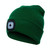 Unisex Warm Winter Polyacrylonitrile Knit Hat Adult Head Cap with 4 LED Lights(Dark Green)