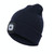 Unisex Warm Winter Polyacrylonitrile Knit Hat Adult Head Cap with 4 LED Lights(Dark Blue)