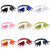 2 PCS European and American Punk Style Fashion Demon Wing Styling Leather Necklace Collar, Random Color Delivery 2 PCS European and American Punk Style Fashion Demon Wing Styling Leather Necklace Collar, Random Color Delivery