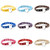 2 PCS Punk Style Fashion Heart Shape Leather Rivet Necklace Collar, Random Color Delivery