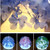 ML-824 100ML Gypsophila Flowers Aromatherapy Diffuser Air Humidifier with Colorful LED Light for Office / Home(Blue)