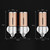 Dual Hotel Shower Manual Dispenser Wall Mounted Washing Liquid Shampoo Soap Bottle, Capacity: 1000ml(Gold)