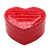 Two-layer Heart Shape Small Jewelry Box Synthetic Leather Rings and Earrings Mirrored Travel Storage Case(Red) Two-layer Heart Shape Small Jewelry Box Synthetic Leather Rings and Earrings Mirrored Travel Storage Case(Red)