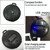 Q3 Outdoor Portable Solar Pest Control Insect Bugs Ultrasonic Mosquito Repellent Repeller Killer with Compass Function