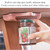 Effortless Bottle Can Opener Under the Kitchen Cabinet Countertop Lid Remover (Green)