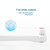 2W Creative Household Waterproof Rotary Electric Toothbrush Set with 4 Replacement Brush Heads & Base, 8500 Revolutions Per Minute(Red) 2W Creative Household Waterproof Rotary Electric Toothbrush Set with 4 Replacement Brush Heads & Base, 8500 Revolutions Per Minute(Red)