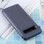 PU Electroplating Mirror Horizontal Flip Leather Case for Galaxy S10 Plus, with Holder(Sapphire Blue)