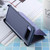 PU Electroplating Mirror Horizontal Flip Leather Case for Galaxy S10 Plus, with Holder(Sapphire Blue)