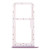 SIM Card Tray + SIM Card Tray / Micro SD Card Tray for Huawei Honor 9i (Purple)
