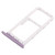 SIM Card Tray + SIM Card Tray / Micro SD Card Tray for Huawei Honor 9i (Purple)