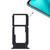 For OPPO R11 Plus SIM Card Tray + SIM Card Tray / Micro SD Card Tray (Black)