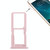 For Vivo V3Max SIM Card Tray + SIM Card Tray / Micro SD Card Tray (Rose Gold)