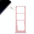 For Vivo Y97 2 x SIM Card Tray + Micro SD Card Tray (Rose Gold)