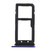 SIM Card Tray + Micro SD Card Tray for HTC U11 Life(Blue)