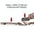 51 PCS US Screw Pitch Thread Blades 60 Degrees CR Stainless Steel Thread Gauge