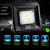 50W Waterproof LED Floodlight Lamp, Luminous Flux: > 4000LM, PF > 0.9, RA > 80, AC 90-140V(Warm White)