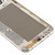 For Galaxy A8 Back Cover with Side Keys & Camera Lens (Gold)