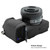 PULUZ Soft Silicone Protective Case for Sony ILCE-6300 / A6400(Black)