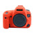 PULUZ Soft Silicone Protective Case for Canon EOS 5D Mark IV(Red)