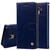 Business Style Oil Wax Texture Horizontal Flip Leather Case for Galaxy J6 (EU Version) (2018), with Holder & Card Slots & Wallet (Blue)